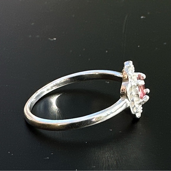 Natural Tourmaline 11.1 Carat AAA pink tourmaline crystal ring - Picture 14 of 17